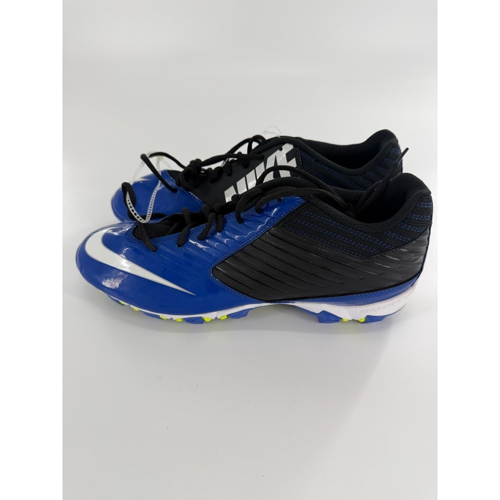 Nike Vapor Shark Blue Black FastFlex Football Cleats 643162-014 Mens Size 11 New